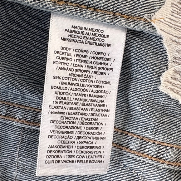 Ralph Lauren Jean Jacket distressed appliqués - Picture 8 of 8